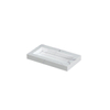 INK Pitch wastafel - 80x45x9cm - 1 wasbak - 1 kraangat - drain keramiek Statuario glans SW693291
