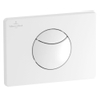 Villeroy & Boch Viconnect 2 knops bedieningsplaat e100 - 20.5x14.5cm - glans wit GA41203