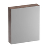 BRAUER Dual spiegelkast 60x70x15cm met 1 linksdraaiende spiegeldeur MFC Rusty SW720936