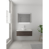 Bruynzeel Giro badmeubelset 49x100x46cm 1 wasbak 1 lade met spiegel met softclose composite gladstone SW384242 Bruynzeel Giro badmeubelset 49x100x46cm 1 wasbak 1 lade met spiegel met softclose composite gladstone SW384242
