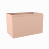 Mondiaz FLOTT Meuble sous vasque - 80x45x50cm - 2 tiroirs - softclose - 1 découpe centre - Rosee SW1015178