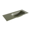 Mondiaz BIG small Army solid surface inbouw wastafel 110cm rechts SW428944 Mondiaz BIG small Army solid surface inbouw wastafel 110cm rechts SW428944