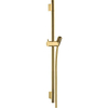 Hansgrohe Unica UnicaS Puro barre de douche coulissante 65cm avec flexible de douche Isiflex`B 160cm polished gold SW358897