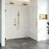 Saniclass Create Nisdeur 2-delig 190x200cm profielloos met antikalk en 8mm veiligheidsglas Goud geborsteld SW638674 Saniclass Create Nisdeur 2-delig 190x200cm profielloos met antikalk en 8mm veiligheidsglas Goud geborsteld SW638674