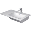 Duravit Me by starck lavabo-meuble avec 1 trou de robinetterie 83 x 49 cm blanc SW228009