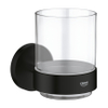 GROHE Start porte-verre - 9.9x10.6cm - avec verre - noir mat SW1126528