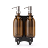 Fortifura Calvi Zeepdispenser - 500ml - set van 2 - houder - geborsteld rvs SW1590477