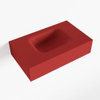MONDIAZ LEX Opbouwwastafel 50x30x12cm 0 kraangaten wasbak midden Solid Surface mat SW476593 MONDIAZ LEX Opbouwwastafel 50x30x12cm 0 kraangaten wasbak midden Solid Surface mat SW476593
