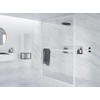 Riho Lucid GD401 doorloopdouche vrijstaand 120x200cm met handdoekrek kader mat wit SW416740 Riho Lucid GD401 doorloopdouche vrijstaand 120x200cm met handdoekrek kader mat wit SW416740