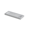 Ink Pitch lavabo - 120x45x9cm - sans trou de robinet - statuario brillant (blanc) SW693406