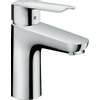 Hansgrohe Logis Robinet lavabo 100 avec bonde et bec fixe projection 11.8cm Chrome SW454517 Hansgrohe Logis Robinet lavabo 100 avec bonde et bec fixe projection 11.8cm Chrome SW454517