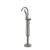 IVY Bond Mitigeur thermostatique de bain - apparent - cooltouch - avec bec cascade - Geborsteld metal black PVD SW1031184