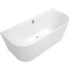 Villeroy & boch Oberon 2.0 halfvrijstaand bad 180x80cm met paneel wit SW209464 Villeroy & boch Oberon 2.0 halfvrijstaand bad 180x80cm met paneel wit SW209464