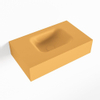 MONDIAZ LEX Opbouwwastafel 50x30x12cm 0 kraangaten wasbak rechts Solid Surface mat SW476641 MONDIAZ LEX Opbouwwastafel 50x30x12cm 0 kraangaten wasbak rechts Solid Surface mat SW476641