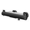 IVY Pact Mitigeur thermostatique de baignoire apparent - Cooltouch - bec cascade - Chrome noir PVD SW1031158
