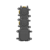 Hotbath Mate Inbouw box Inbouwbox - 2 stopkranen - zwart SW74269