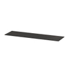 INK Topdeck Wastafelblad - 160x45x1cm - tbv onderkast - zonder uitsparing - Keramiek - Lauren Black mat SW693064