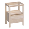 Saniclass Natural Wood Staand onderkast 60 White Oak Geborsteld SW223350 Saniclass Natural Wood Staand onderkast 60 White Oak Geborsteld SW223350