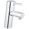Grohe Concetto Waterbesparende Wastafelkraan - met inzinkbare ketting - 28mm ES cartouche - chroom 0436340