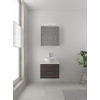 Bruynzeel Combo badmeubelset 60x45cm 1 wasbak 2 lades met spiegelkast met softclose ceramic gladstone SW383503 Bruynzeel Combo badmeubelset 60x45cm 1 wasbak 2 lades met spiegelkast met softclose ceramic gladstone SW383503