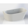 Arcqua Pinto back to wall ligbad 160x70 glans wit SW643380 Arcqua Pinto back to wall ligbad 160x70 glans wit SW643380