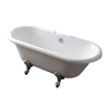 Best Design nostalgisch vrijstaand bad op poten 178x81x63cm SW10080 Best Design nostalgisch vrijstaand bad op poten 178x81x63cm SW10080