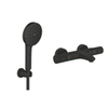 Grohe Vitalio Joy Badset - 175cm handdouche - 3 straalsoorten - thermostaatkraan - matte black (mat zwart) SW1576524