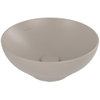 Villeroy & Boch Loop & Friends opzetwastafel - 38x38cm - zonder kraangat - zonder overloop CeramicPlus - mat almond (beige) SW644125