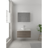 Bruynzeel Combo badmeubelset 90x45cm 1 wasbak 2 lades met spiegelkast met softclose ceramic orlando eiken SW383536 Bruynzeel Combo badmeubelset 90x45cm 1 wasbak 2 lades met spiegelkast met softclose ceramic orlando eiken SW383536