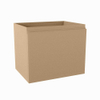 Mondiaz FLOTT Meuble sous vasque - 60x45x50cm - 2 tiroirs - softclose - 1 découpe centre - Oro SW1015190