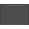 Villeroy & Boch Ecora douchebak - 140x100x3.5cm - afvoer lange zijde - anthracite (antraciet) SW1558951