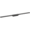 Hansgrohe RainDrain Flex Caniveau de douche - 100cm - raccourcissable - brushed black chrome SW1590347