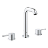 Grohe Essence New Mélangeur lavabo 3 trous M size avec tirette EcoJoy chrome 0442579 Grohe Essence New Mélangeur lavabo 3 trous M size avec tirette EcoJoy chrome 0442579