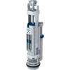Geberit bodemventiel type 290 duobloc grote kleine spoelin - hoogglans chroom GA10548