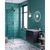 Crosswater GALLERY Muurprofiel - 200cm - voor 8 - 10mm glas - hoogglans chroom SW700808