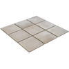 The Mosaic Factory Kasba - Carrelage mosaïque - 30x30cm - carrelage mural - Carré - porcelaine - Sand mat SW1015073
