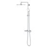 Grohe Euphoria System 310 ensemble de douche pluie apparent – thermostatique – douche de tête Ø 31 cm – douchette ronde – chrome SW536497