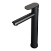 Brauer Black Edition Robinet de lavabo rehaussé économiseur d'énergie Noir mat SW385387