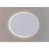 Thebalux M12 miroir – ovale – 140 x 90 cm – LED indirecte tout autour – chauffage de miroir, à intensité variable – Argent SW1116520