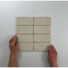 ÉCHANTILLON Terravito Galeno Carreau mural - 7.5x15cm - 8.5mm - Rectangle - Brun brillant SW736171