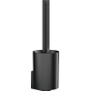 Hansgrohe Wallstoris Closetborstelhouder - 10x34.1x11.2cm - mat zwart SW651604