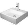 Duravit Vero Air Lavabo à poser poli 50x47cm 1 trou pour robinet sans trop-plein blanc SW157002