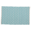 Differnz brighton tapis de bain 100% coton bleu blanc 50 x 80 cm SW705352