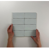 ÉCHANTILLON Terravito Galeno Carreau mural - 7.5x15cm - Rectangle - 8.5mm - Aqua mat SW736209