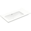 Villeroy en Boch Venticello meubelwastafel met wasbak links zonder kraangat 100x50cm met overloop wit 1025130 Villeroy en Boch Venticello meubelwastafel met wasbak links zonder kraangat 100x50cm met overloop wit 1025130