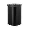 Brabantia Bac à linge - 55 litres - couvercle en plastique - sac à linge amovible - matt black/gris foncé SW1026545