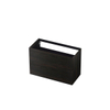 INK Wastafelonderkast - 100x45x65cm - 2 lades - push to open - met rechte opdekfronten - MFC - Intens eiken SW493713