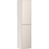 Hansgrohe Xevolos E Armoire haute - 176x40x37cm - 2 portes - façade metallic sand beige - push to open - charnière à droite - sand matt beige SW995476