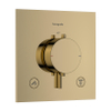 Hansgrohe Ecostat Comfort E Inbouw - thermostaat - 2 functie - polished goud SW1388231