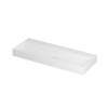 Ink United wastafel - 120x45x11cm - 2 kraangaten - mat wit SW207351